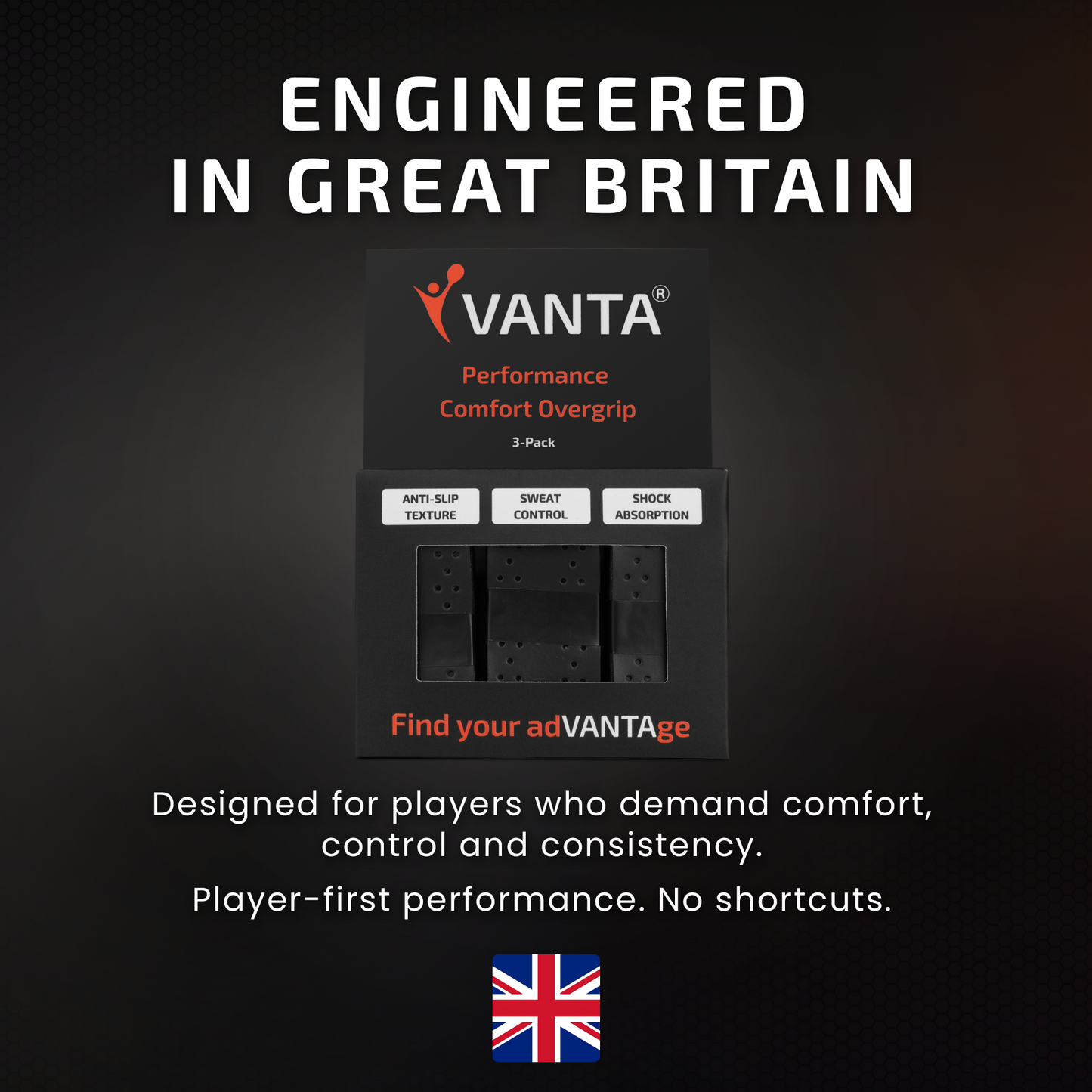 VANTA Performance Comfort Overgrips