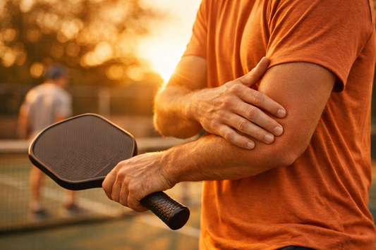 Why Elbow Pain Is Common in Pickleball — and Equipment Choices That Reduce It