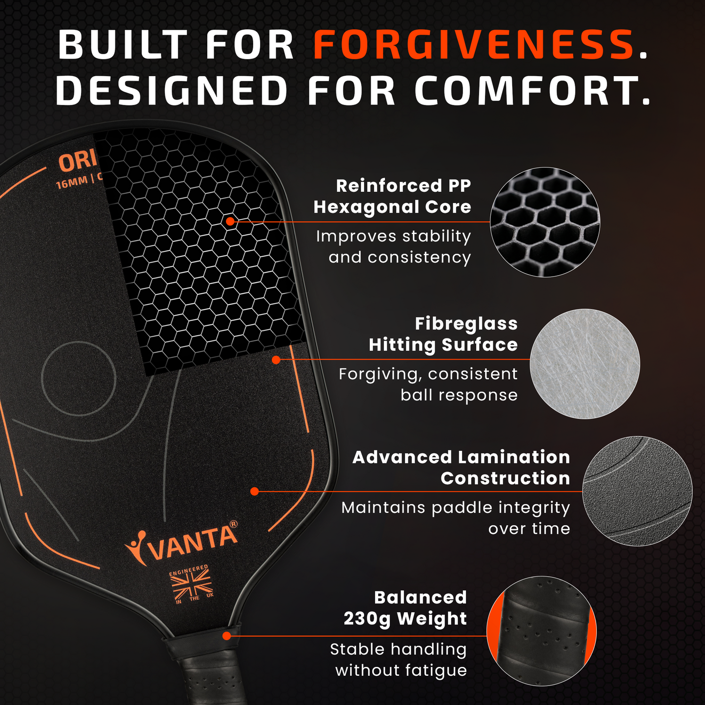 VANTA ORIGIN Pickleball Paddle Set