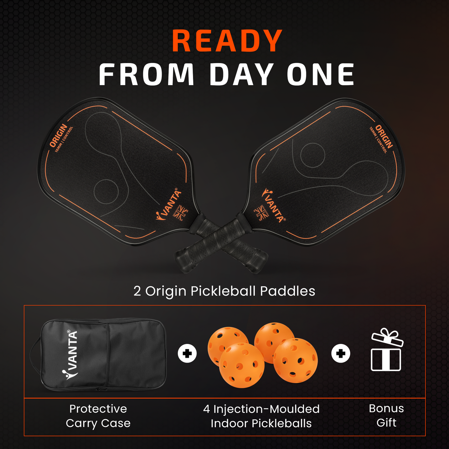 VANTA ORIGIN Pickleball Paddle Set