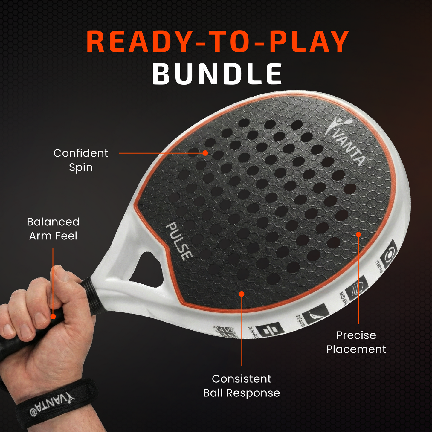 VANTA PULSE Padel Racket Bundle