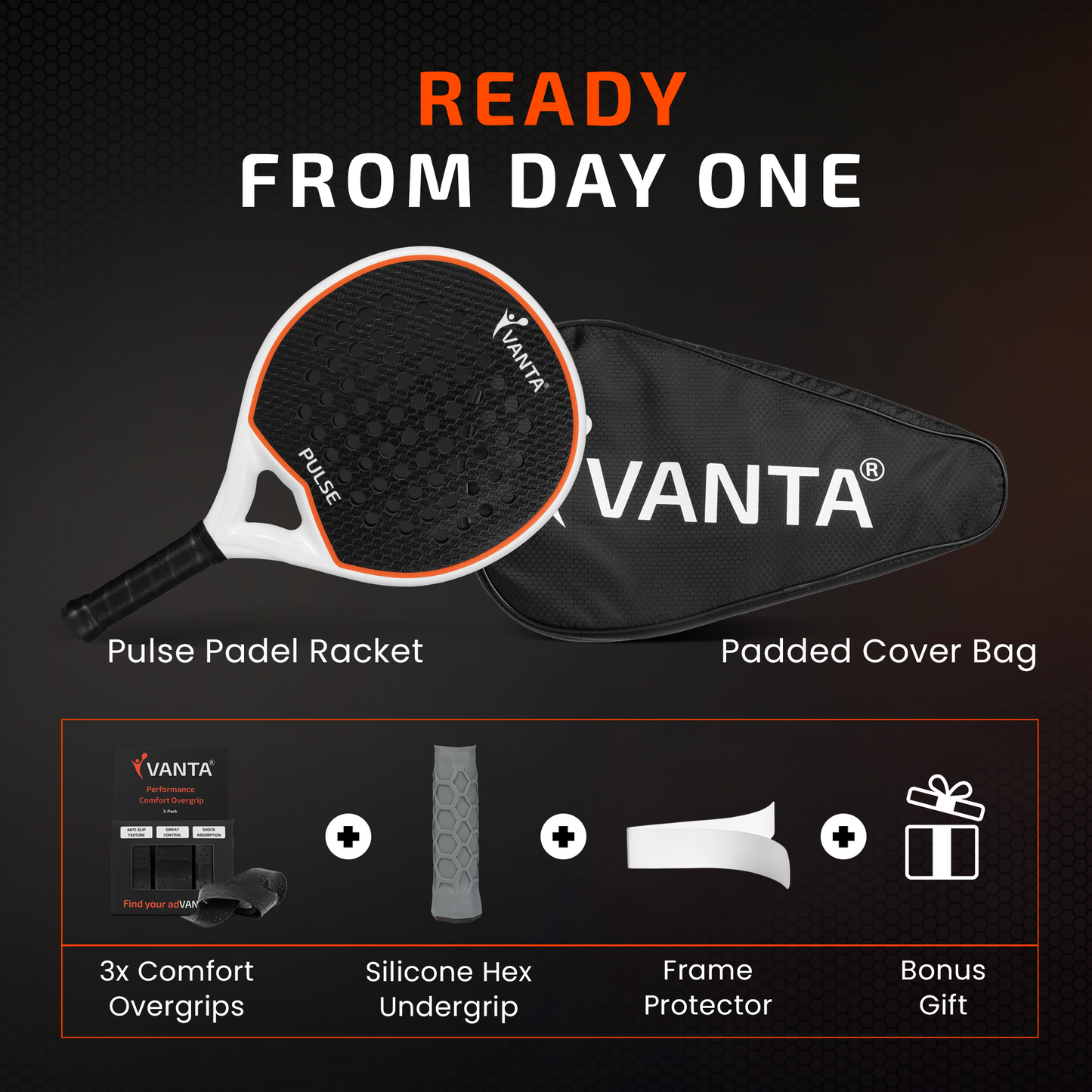 VANTA PULSE Padel Racket Bundle