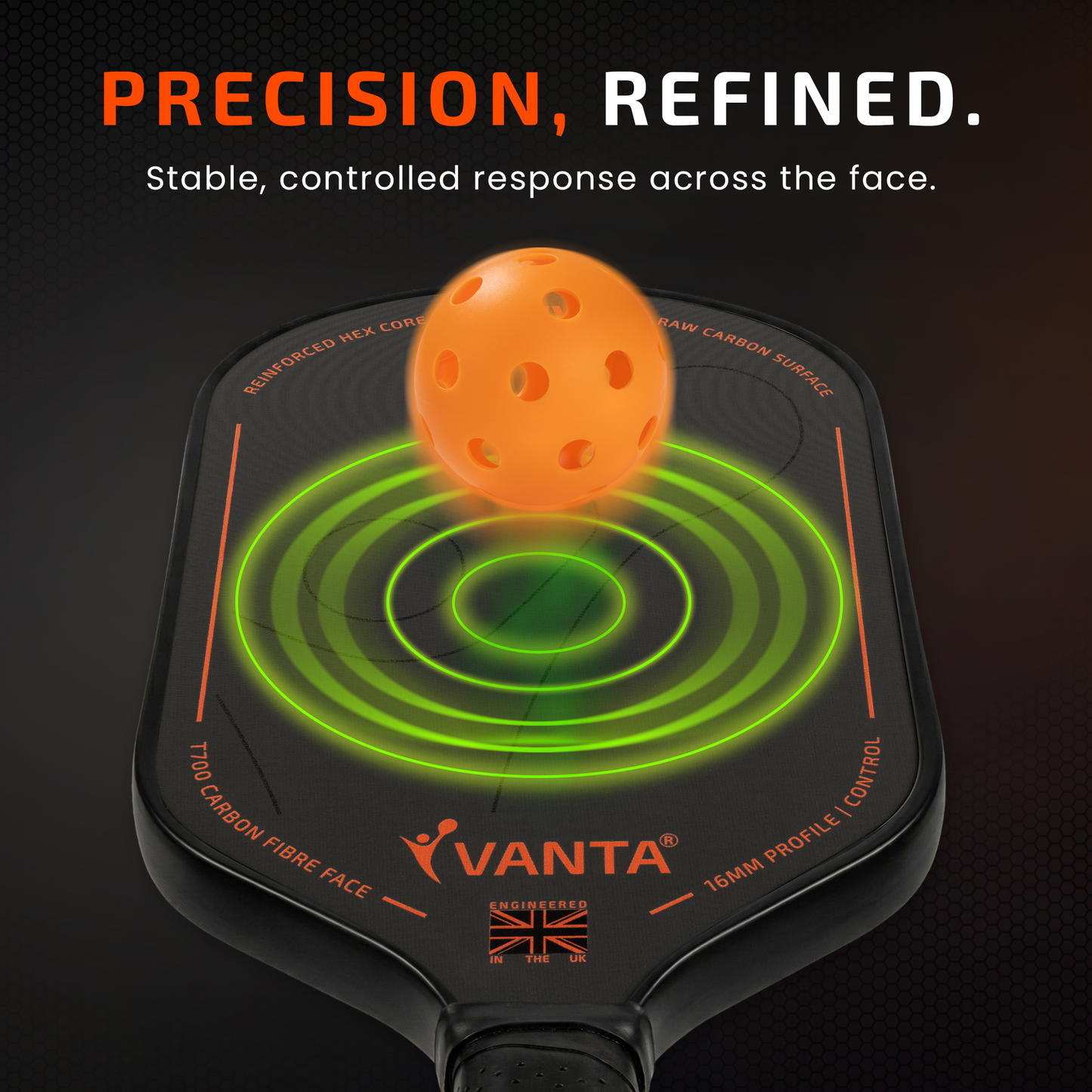 VANTA DRIVE 16mm Pickleball Paddle Bundle