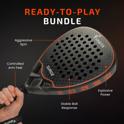 VANTA SURGE Padel Racket Bundle