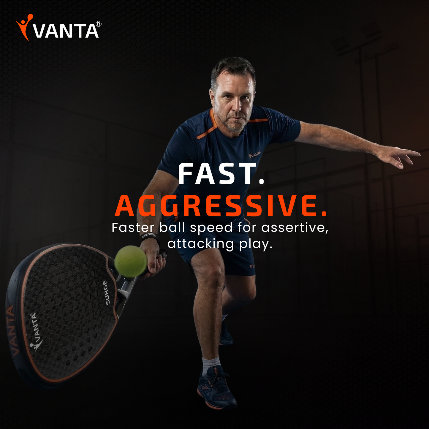 VANTA SURGE Padel Racket Bundle