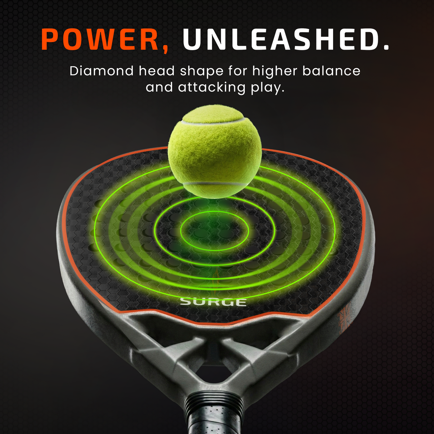 VANTA SURGE Padel Racket Bundle