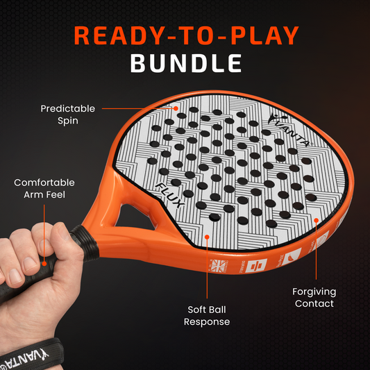 VANTA FLUX Padel Racket Bundle