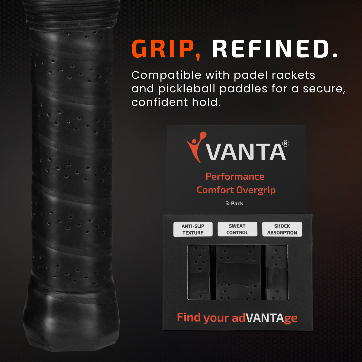 VANTA Performance Comfort Overgrips